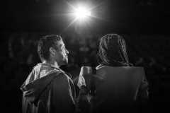 16-mars-Ivan-Herrera-et-Clarisse-Albrecht-lors-de-la-presentation-du-film-de-Republique-Dominicaine-Bantu-Mama