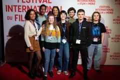 17-mars-Les-membres-de-la-classe-de-cinema-du-festival-avec-le-realisateur-Ivan-Herrera-et-lactrice-Clarisse-Albrecht